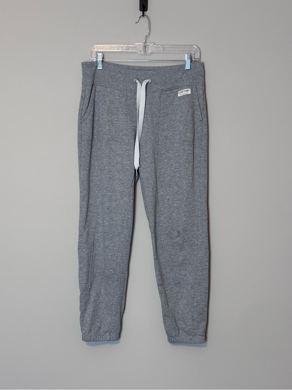 Calvin Klein Performance Women’s Medium Gray Cargo Jogger Pants